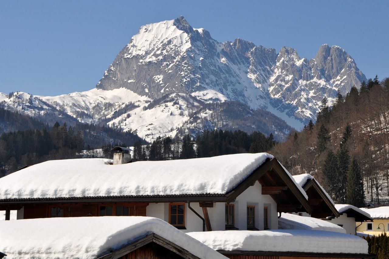 Haus Treffer Hotell Kirchdorf in Tirol Exteriör bild